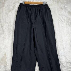 Sun Mountain Golf Pants Men's Size Medium Black Outdoor Elastic Waist Waterproof